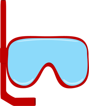 285x339 Goggle Clip Art