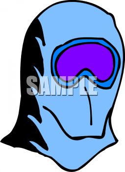 255x350 Royalty Free Clipart Image Ski Mask