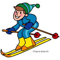198x198 Ski Clipart Boy