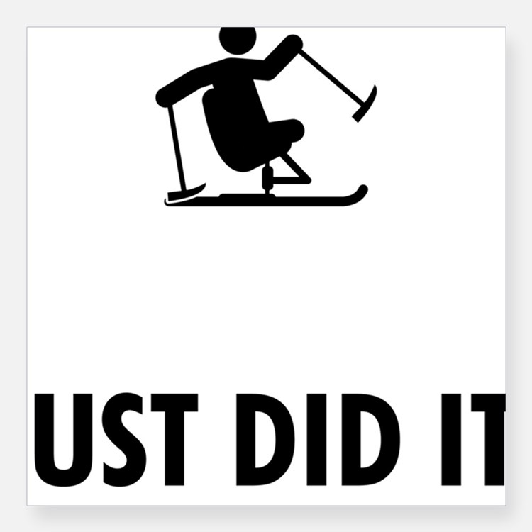 750x750 Skiing Clipart Hobby