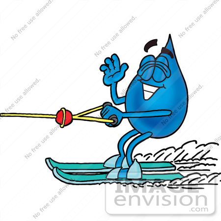 450x450 Free Water Skiing Clipart