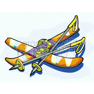 300x300 Royalty Free Ski 164033 Clip Art Images, Illustrations And Royalty