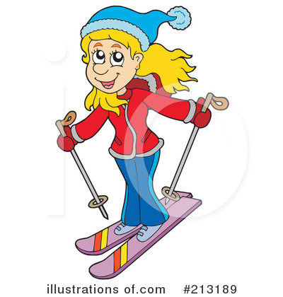 400x420 Skiing Clipart