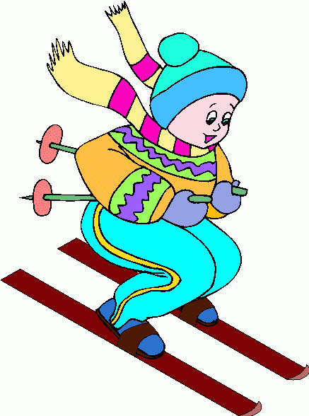 437x588 Ski Clipart Snow Skiing