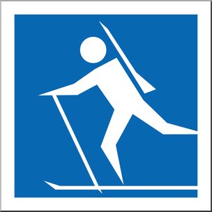304x304 Skiing Clipart Winter Olympics
