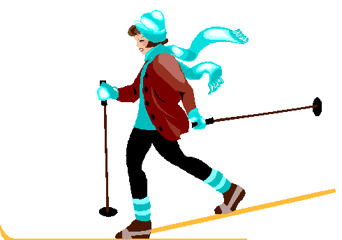 490x343 Ski Clipart Cross Country Skiing