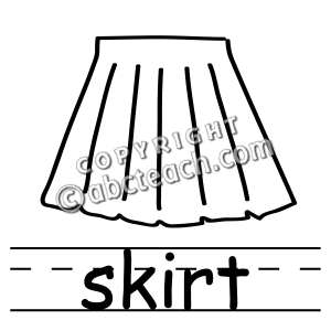 300x300 Clip Art Basic Words Skirt Clipart Panda
