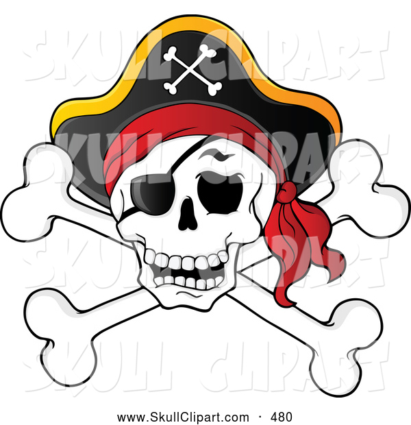 600x620 Vector Cliprt Of Grinning Pirate Skullnd Cross Bones