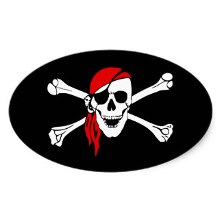 324x324 Skull And Bones Stickers Zazzle
