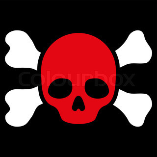 320x320 Skull And Bones Stock Vector Colourbox
