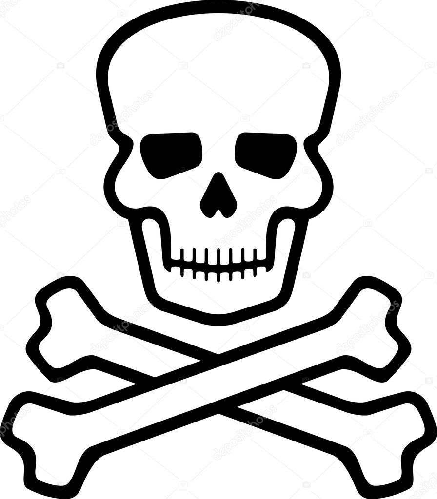 896x1024 Skull And Bones Stock Vector Tribaliumivanka