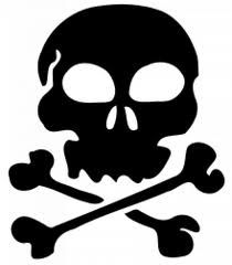 210x240 Cute Skulls And Bones Stencils Skull And Crossbones Cute