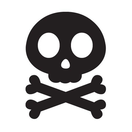 504x504 Skull And Crossbones Clipart