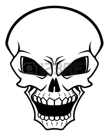 359x450 Danger Clipart Simple Skull