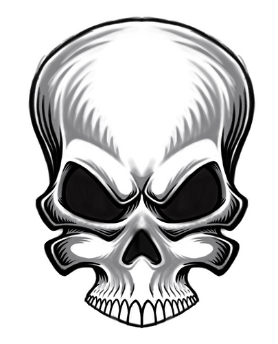 405x500 Skull Clipart Clip Art Library