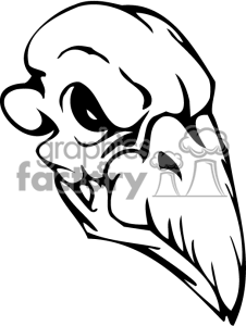 226x300 Skull Clipart Duck