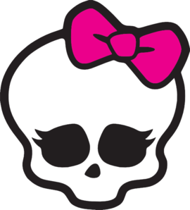 270x298 Free Pink Skull Clip Art