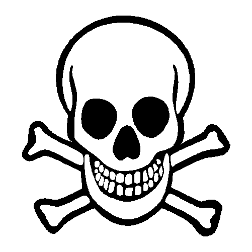 501x501 Skull And Crossbones Clipart