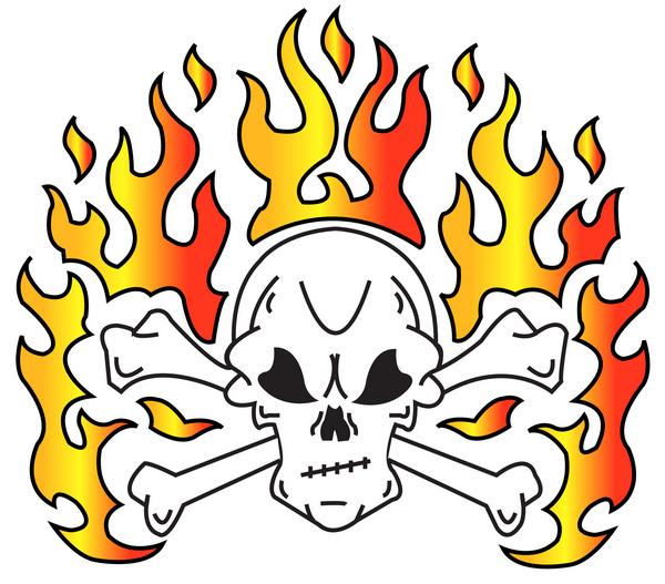 600x527 Skull And Crossbones By Rage15112