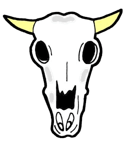 250x286 Cow Skull Clipart