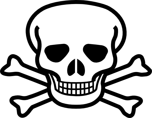 600x467 Skull Clip Art