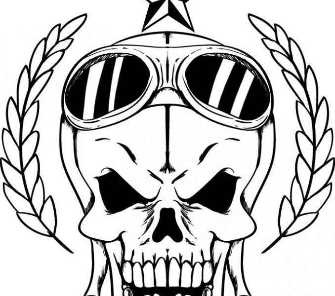 678x600 Pictures Of Skulls To Color Free Printable Skull Coloring Pages