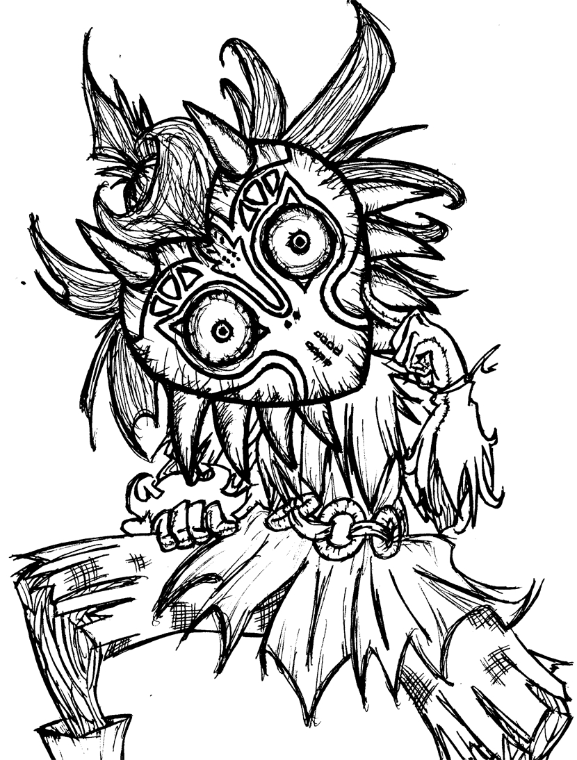 830x1094 Skull Drawing For Kids Skull Kid By Synysterczerwitz