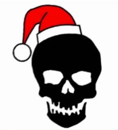 402x444 500 Best Skull Christmas Images Happy