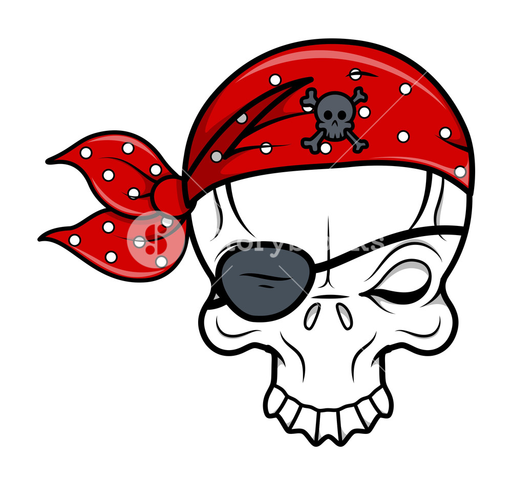 1000x949 Funny Pirate Skull