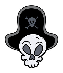 260x300 Funny Romantic Skull Tattoo With Flames And Hearts