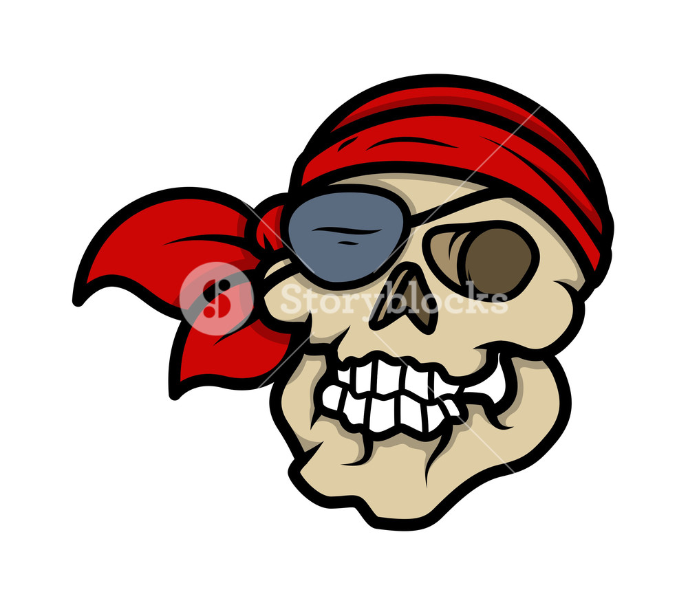 1000x880 Pirate Skull