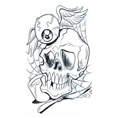 500x500 Free Skull Tattoo Designs To Print Free Download Clip Art Free