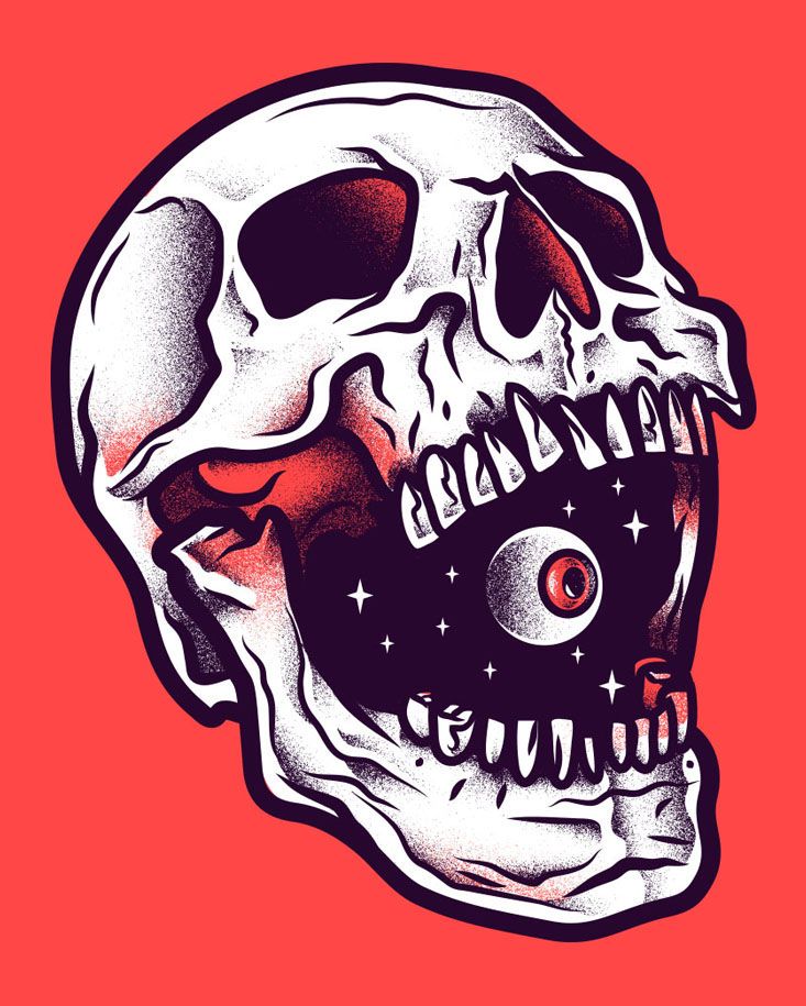 733x915 Best Skull Illustration Ideas Skull Sketch