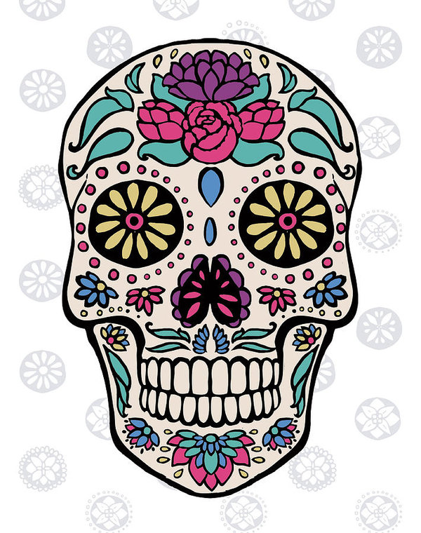 600x760 Skull Candy Art Fine Art America