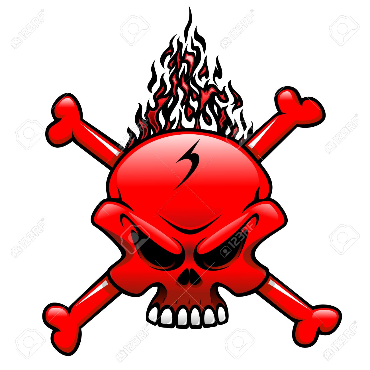 1299x1300 Skull Clip Art