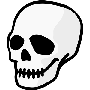 300x300 Skull Clipart, Cliparts Of Skull Free Download (Wmf, Eps, Emf, Svg