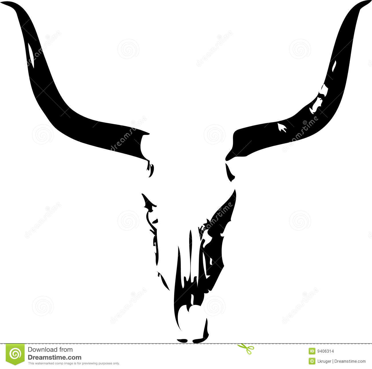 1300x1290 Skull Clipart Texas Longhorn