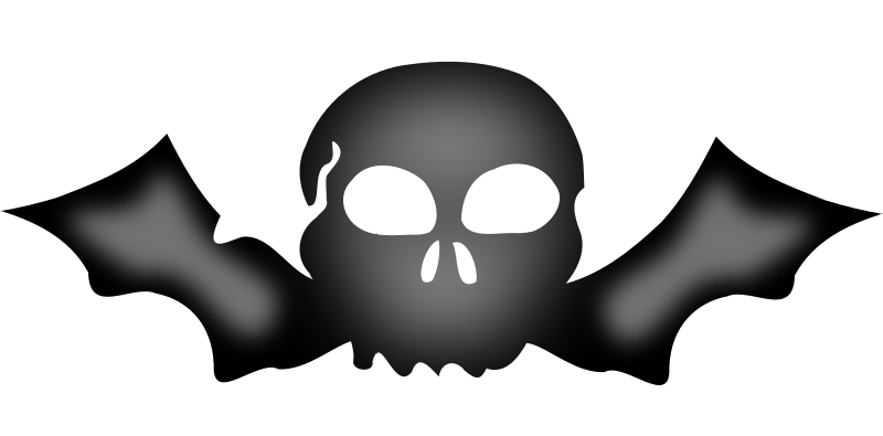 800x395 Bat Wings Clipart