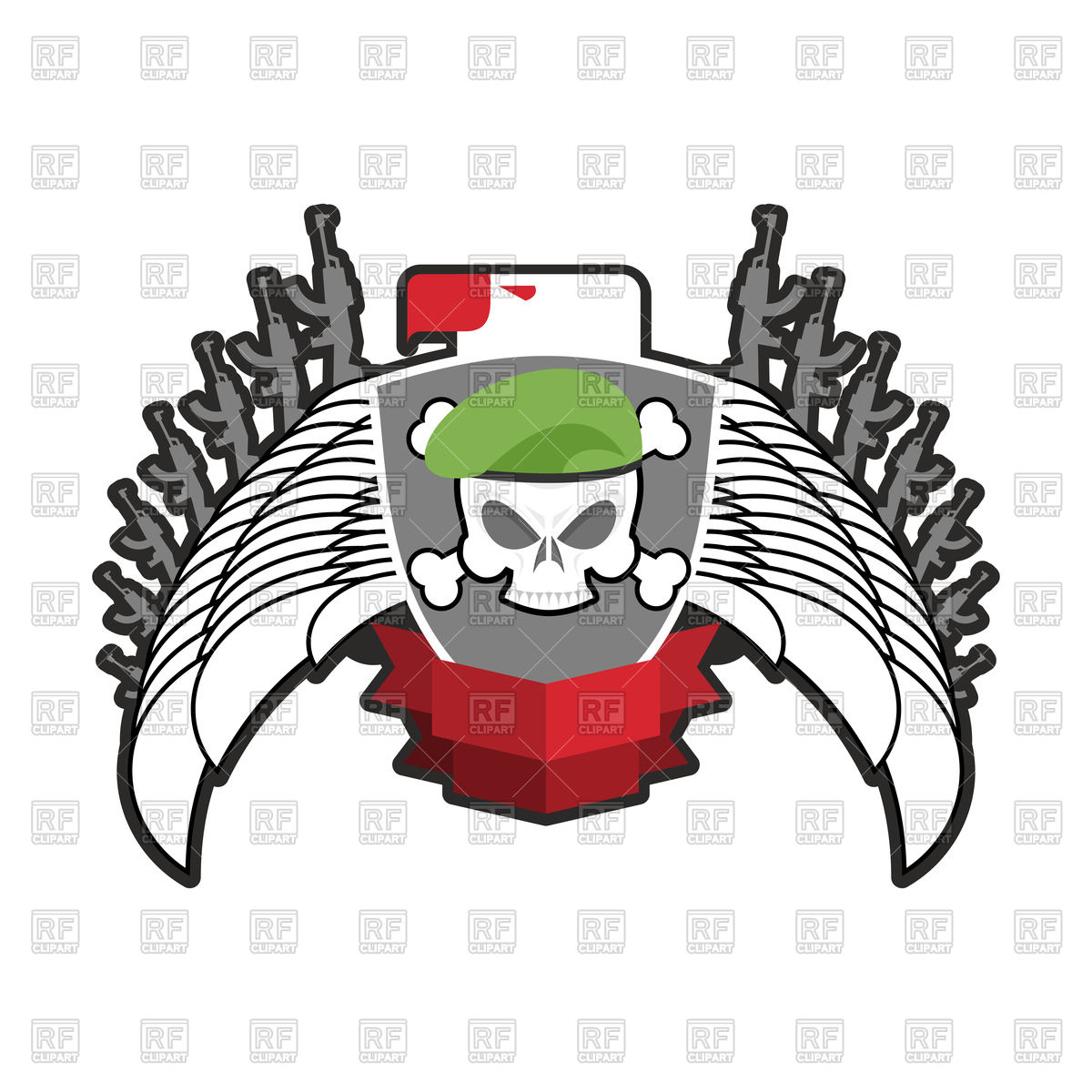 1200x1200 Military Emblem