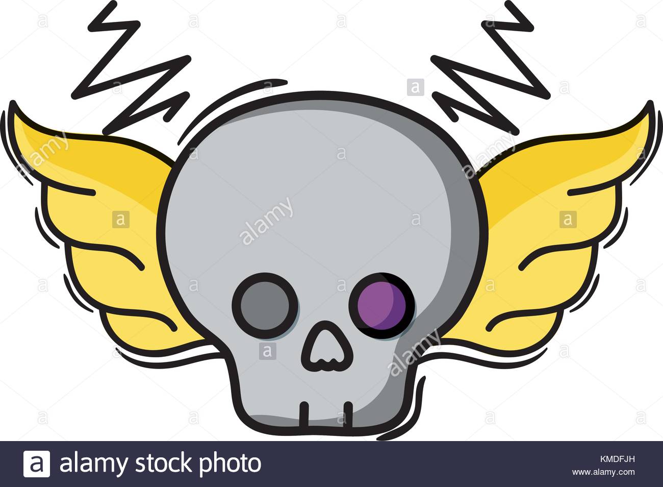 1300x954 Skull Wings Art Design Stock Photos Amp Skull Wings Art Design Stock