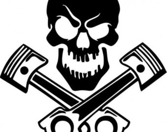 340x270 Skull Clipart Mechanic