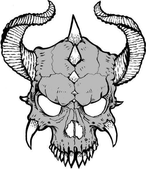 500x578 Cool Drawings Of Skulls Free Download Clip Art Free Clip Art