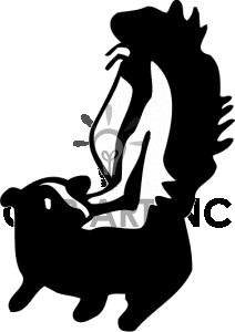 212x300 Skunk Clipart Skunk Clip Art