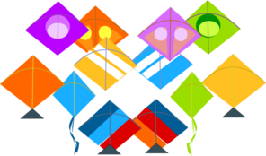 296x174 Pattern Kites Clip Art