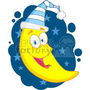 300x300 Royalty Free Night Sky 382047 Vector Clip Art Image