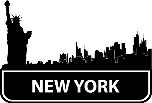 500x339 New York Skyline Clipart