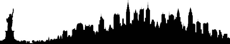 800x155 Ny Skyline Clip Art Clipart