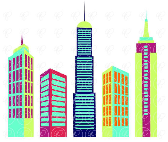 570x483 Skyscraper Clipart One