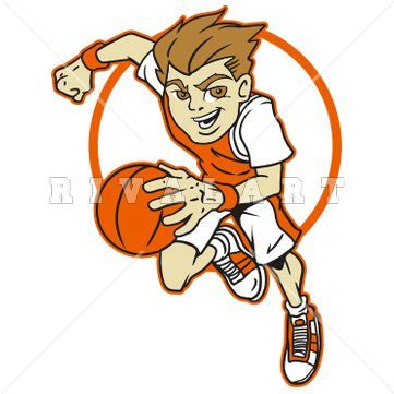 361x361 Top 74 Basketball Player Clip Art
