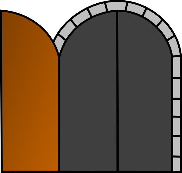 600x571 Door Clipart Animated